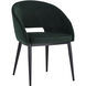 Thatcher Black / Deep Green Sky Dining Armchair